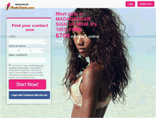 Tablet Screenshot of madacherie.com